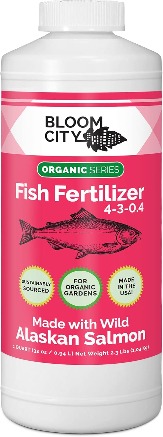 Fertilizante orgánico pescado y vegetal para raíces 32oz