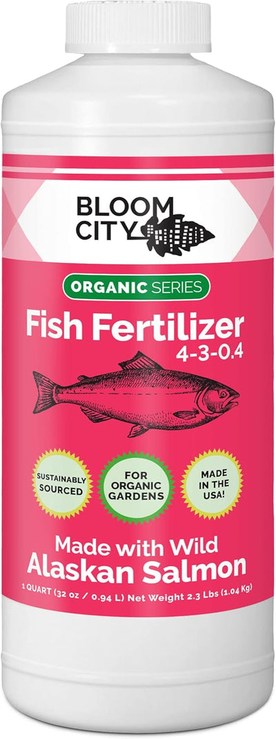 Fertilizante orgánico pescado y vegetal para raíces 32oz