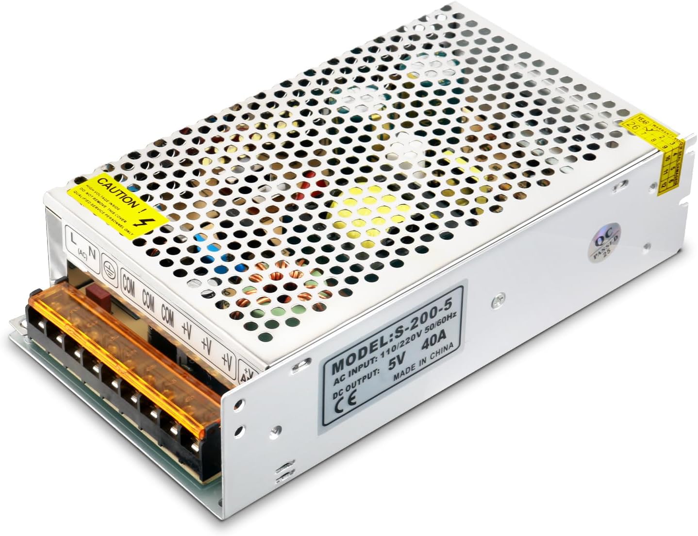 Convertidor AC/DC 110-220V a 5V 40A 200W Universal