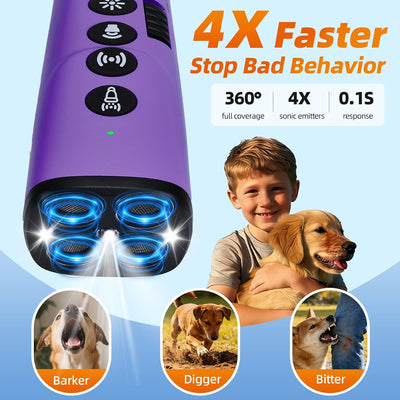 4 dispositivos ultrasónicos para disuadir perros