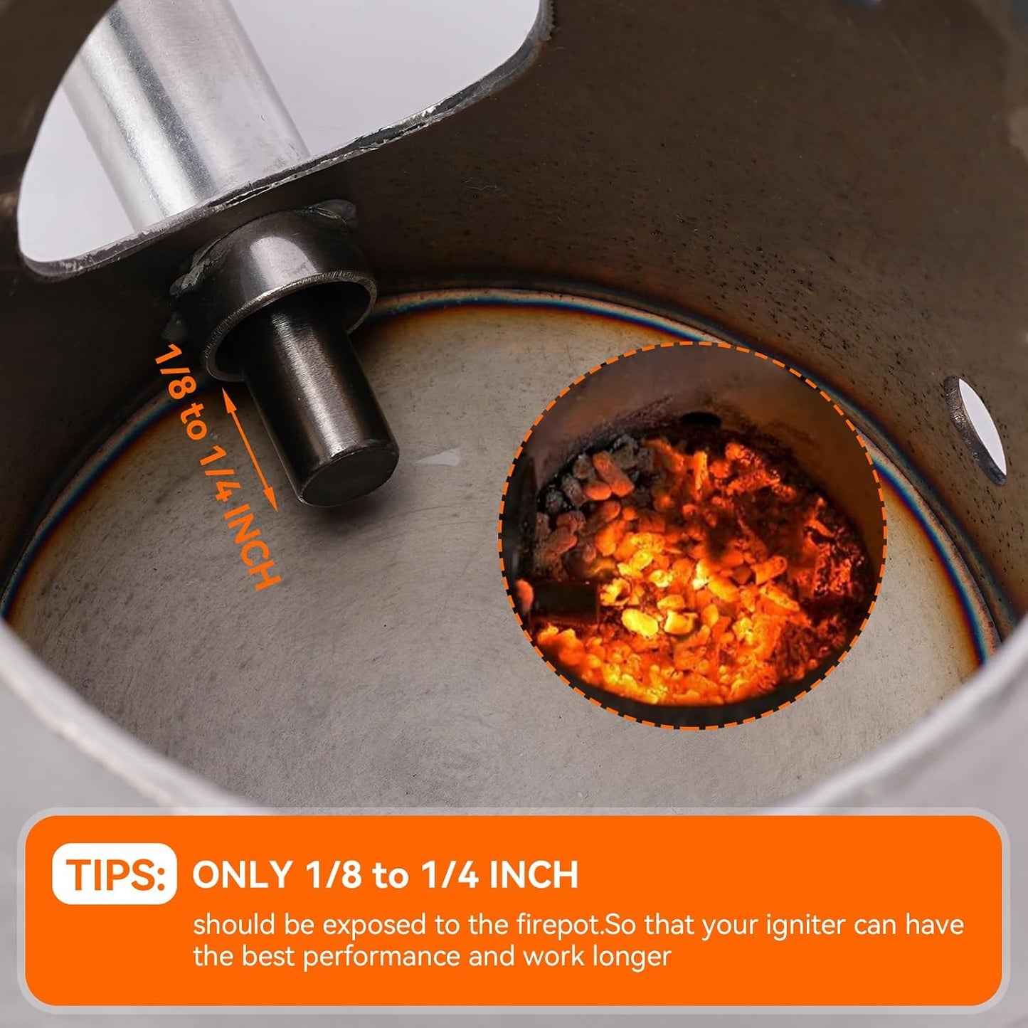 Kit encendido varilla caliente repuesto Pit Boss Traeger Camp Chef