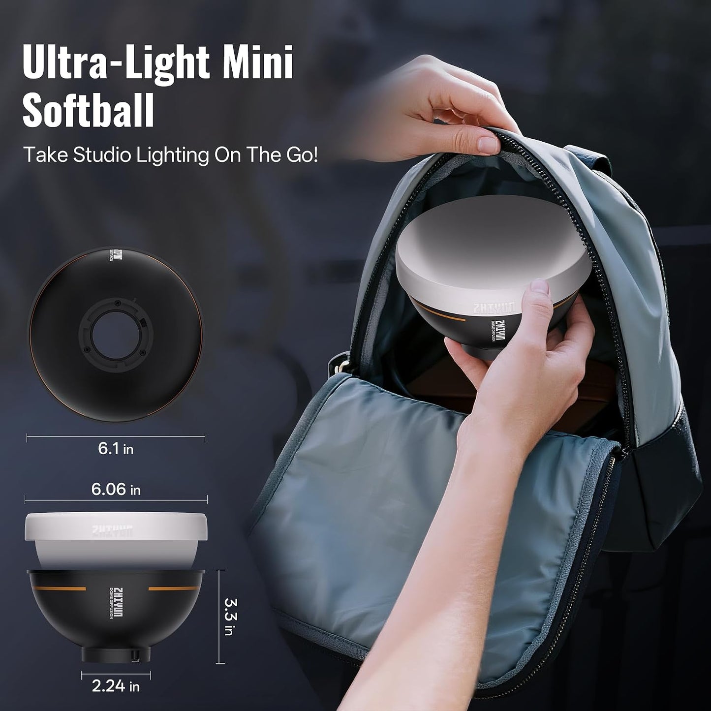 Difusor Softbox Plegable para Luz Suave Serie X100