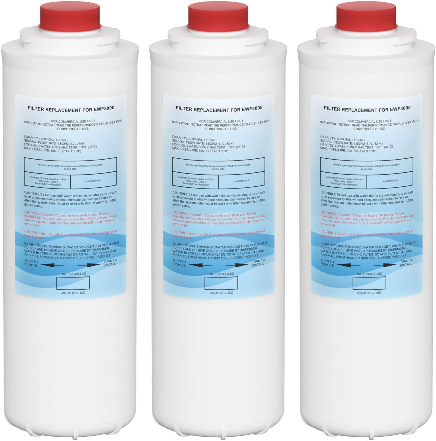 Filtro agua repuesto 3000gal comp EWF3000 ERF750