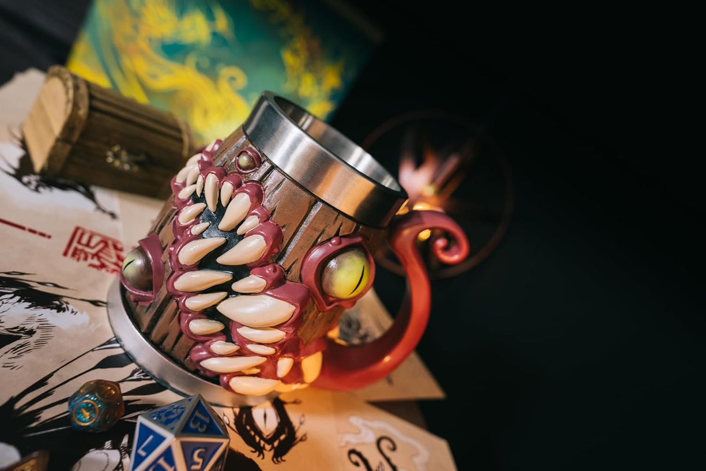 Vaso coleccionable D&D 20oz diseño monstruo