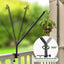 Gancho cubierta metal ajustable 27-39pulg para comederos