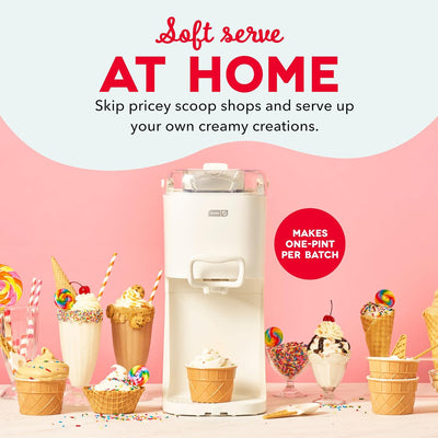 Máquina helado servicio suave froyo sorbete diseño compacto