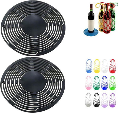 Bolsa organizadora silicona multiusos para vino y botellas