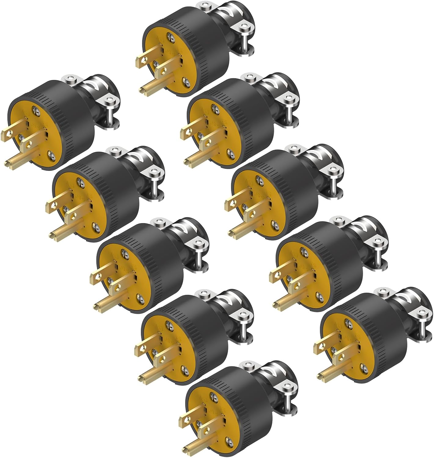 Extremos repuesto enchufe cable extensión 3 puntas NEMA 5-15P
