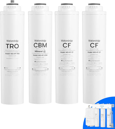 Combo 1 año TRO pack 2 CF 1 CBM 1 TRO repuesto filtro osmosis