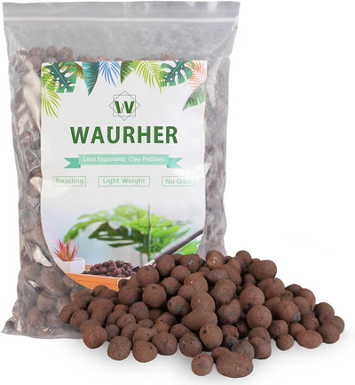 Guijarros arcilla expandida 2lb para cultivo hidropónico