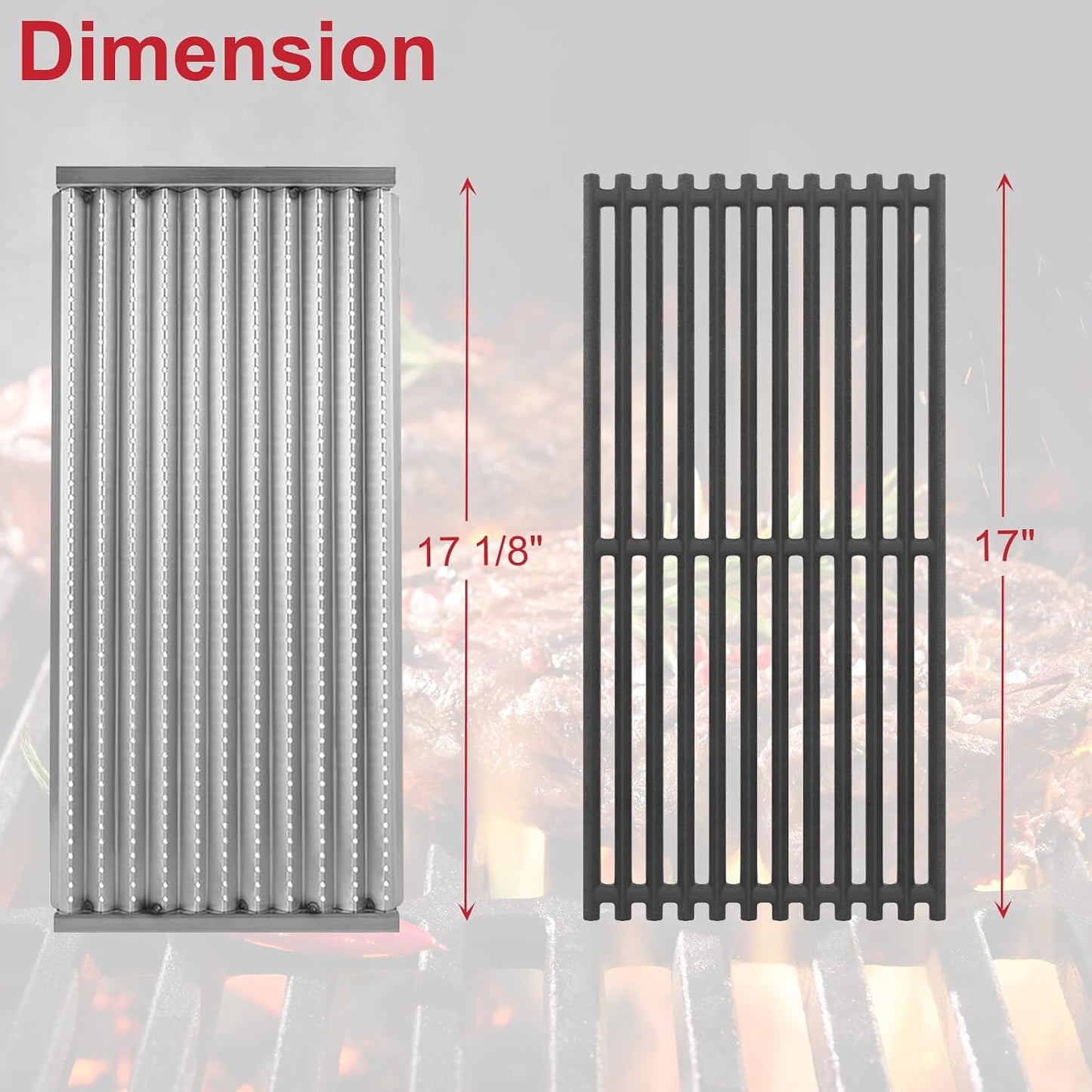 Placas emisoras rejilla gas Charbroil G362-2100-W1