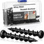 100 Anclajes Pared Yeso Acero Aleado 1/4x1-1/2pulg