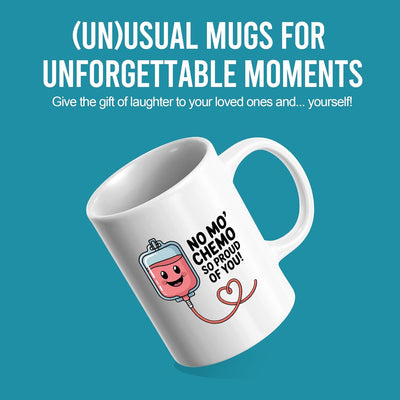 Taza de cerámica blanca sin BPA So Proud Of You para sobrevivientes de cáncer
