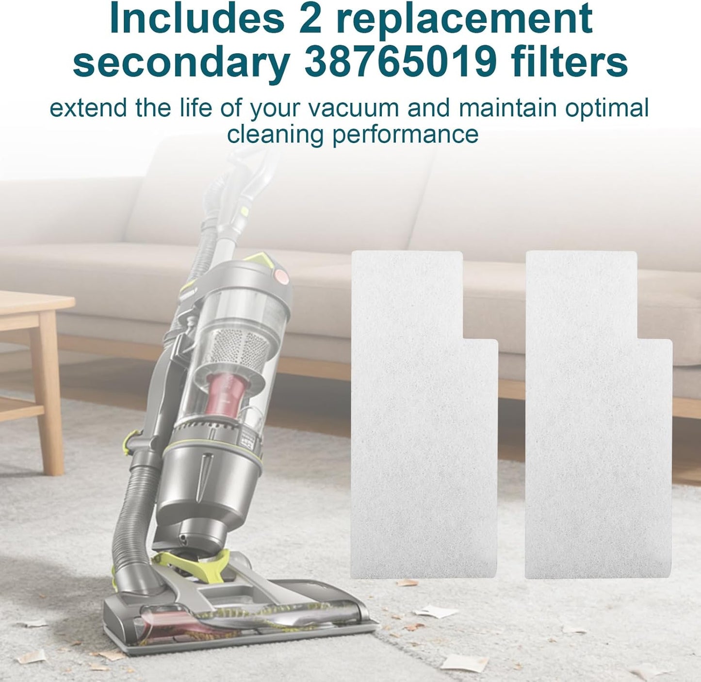 Filtro secundario AH41001 para Hoover Windtunel set 2