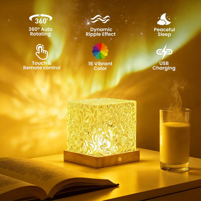 Proyector luz aurora 16 colores tactiles para dormitorio niños
