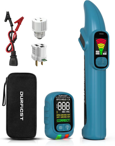 Buscador disyuntores LCD probador GFCI trazador circuitos NCV