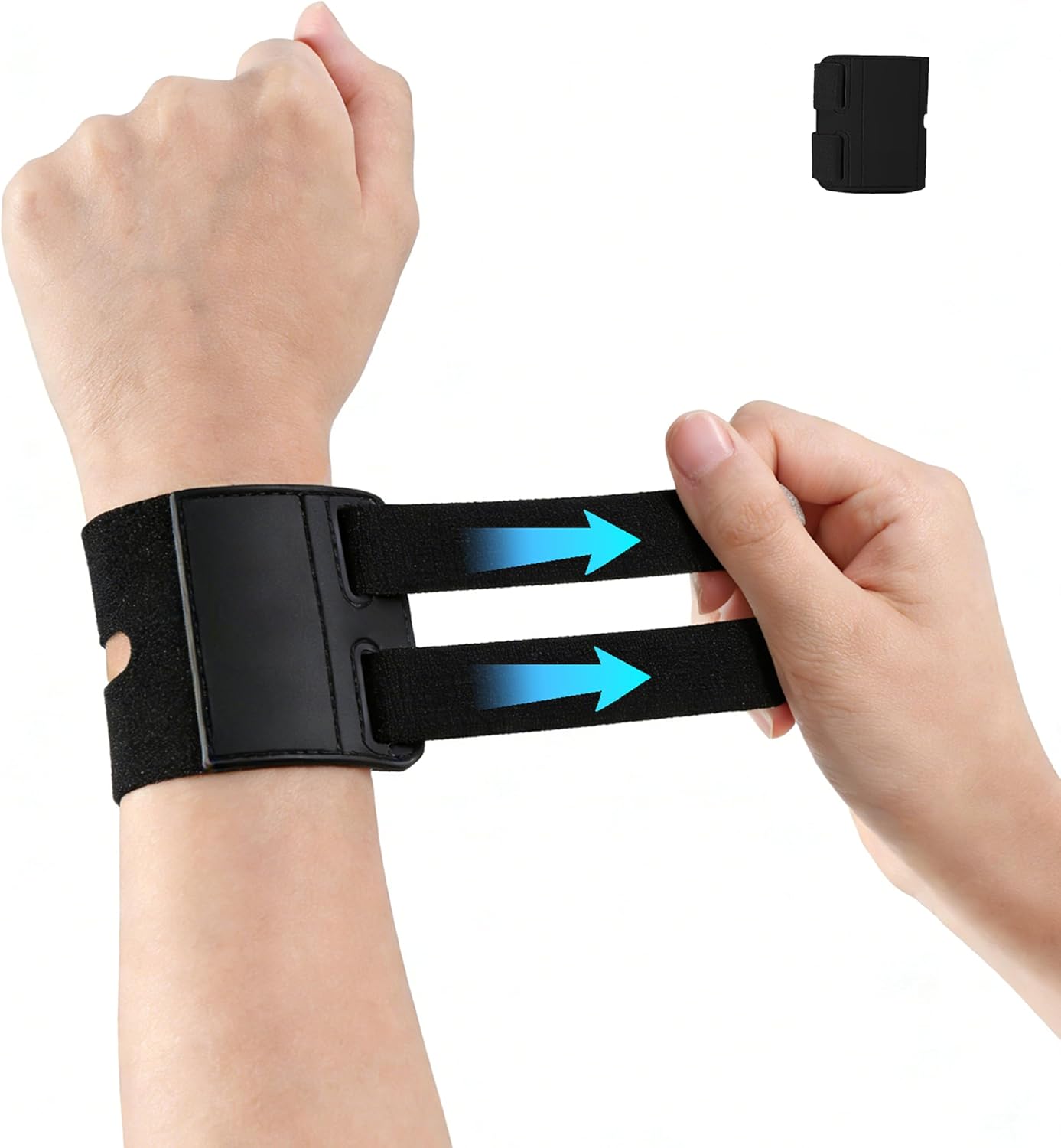 Muñequera ajustable con apoyo tendinitis