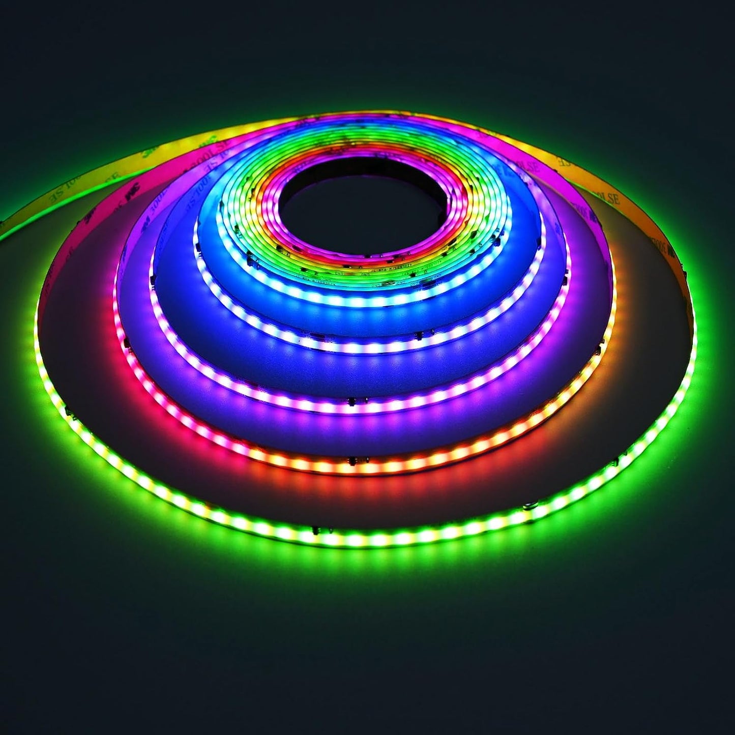 Tira LED COB RGB USB 16.4pies 420LEDs/M flexible IP20