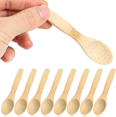 Mini cucharas de madera Mabor para tarros de miel, cocina, especias y condimentos