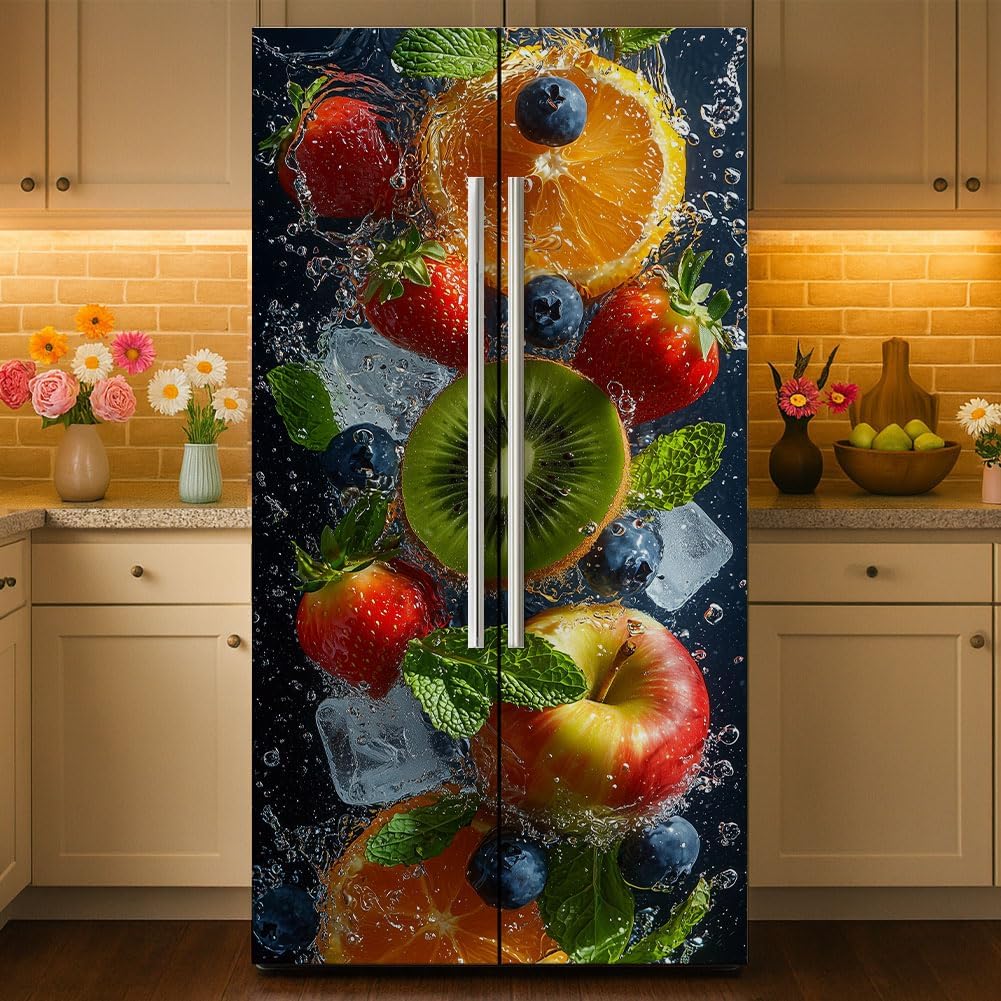 Envolturas frutas autoadhesivas para refrigerador 16x79