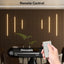 Kit iluminación LED pared tira CCT 6 tiras adhesivas 3000K-6000K