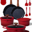 Set 20 Utensilios Cocina Titanio Antiadherente Desmontable