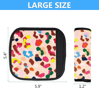 Funda asa equipaje 3 pzas neopreno brillante identificación maleta