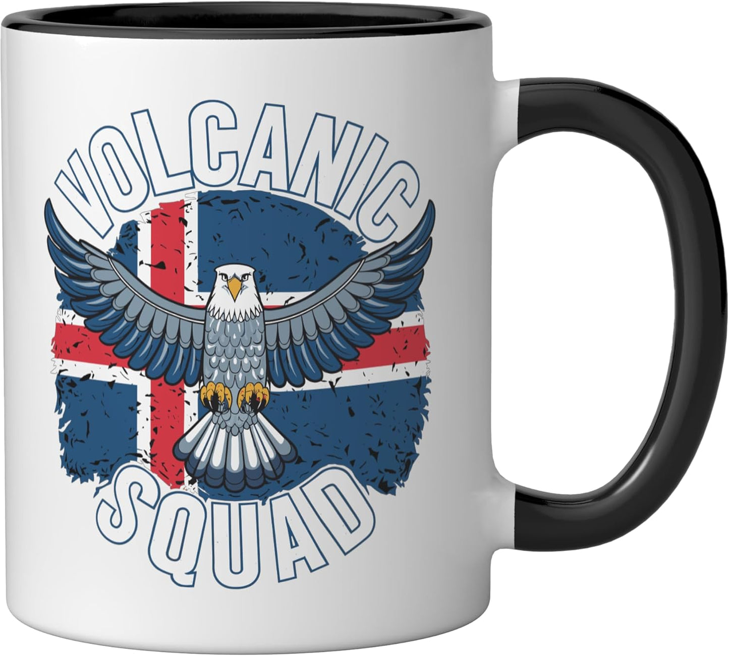 Taza cerámica Volcanic Squad Black/White