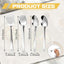 Juego de 4 utensilios de cocina de acero inoxidable resistente al calor