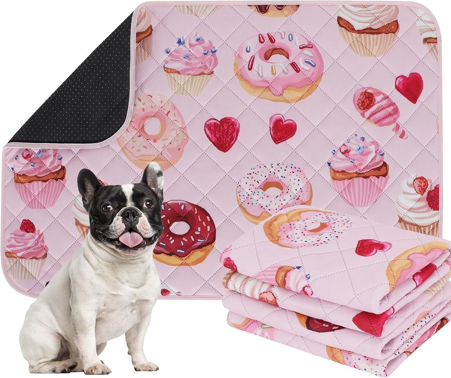 Almohadillas orina perros 2 pzas reutilizables antideslizantes