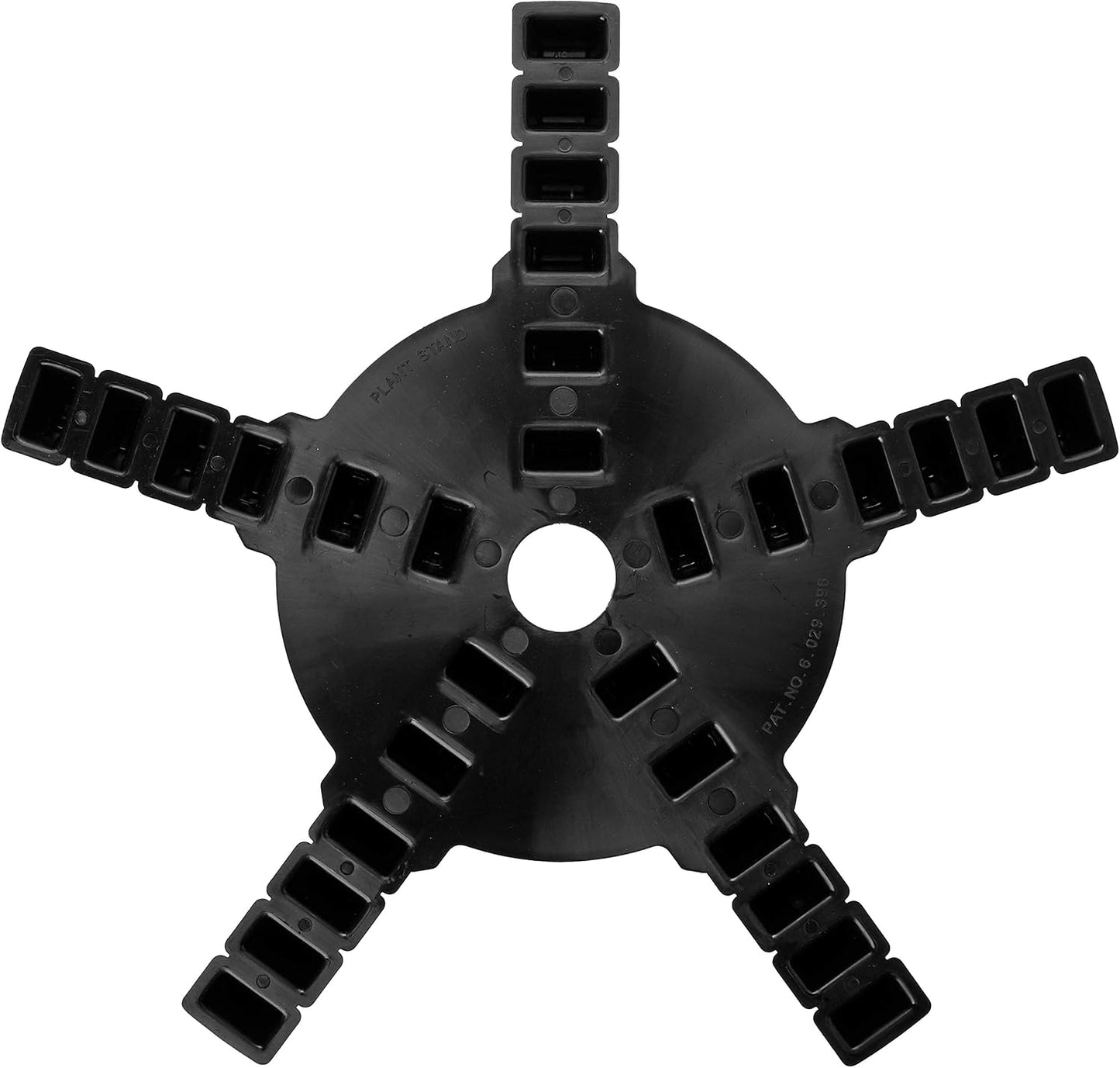 Soporte para plantas 16pulg color negro