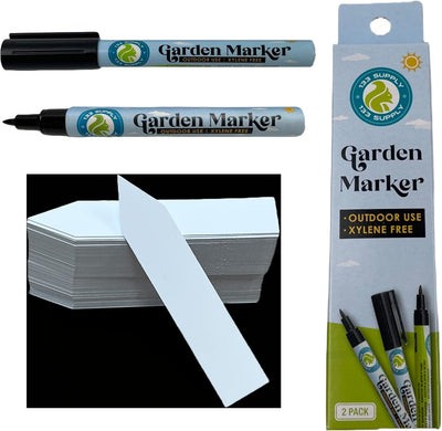 100 Pzas Etiquetas Plástico 4" Jardín Resistentes