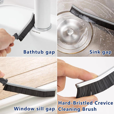 12 Cepillos Limpieza Huecos Baño Cocina Ventanas Esquinas