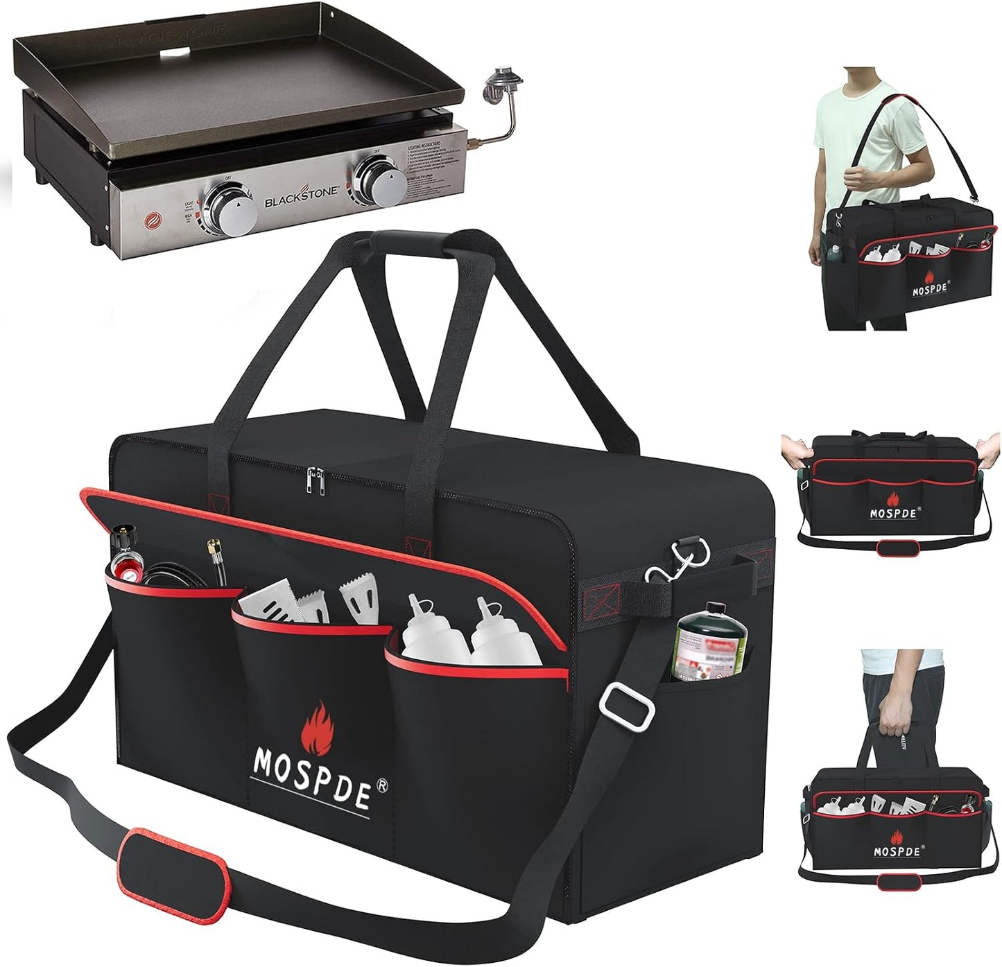 Bolsa transporte parrilla Blackstone 22pulg sin tapa