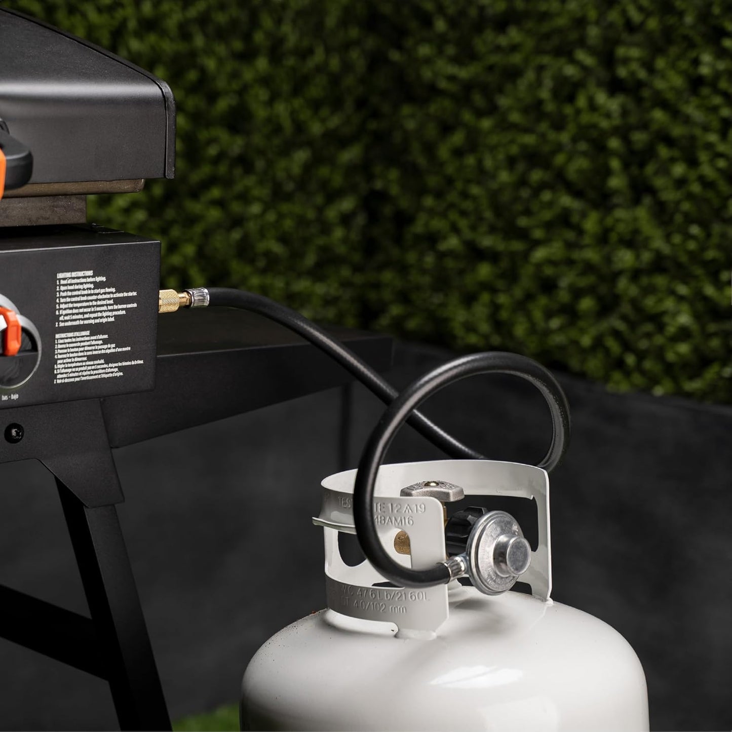 Manguera adaptadora propano para tanque 20lb parrilla 3ft