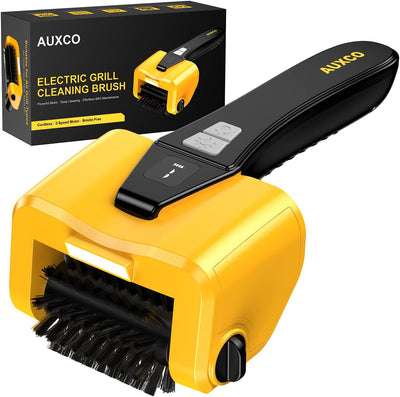 Cepillo eléctrico parrilla 4000mAh doble velocidad 90min luz LED