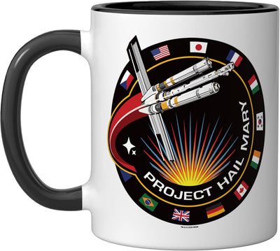 Taza de cerámica Project Hail Mary con distintivo espacial