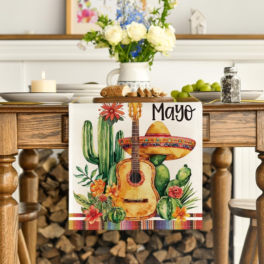 Sombrero cactus mexicano decoración fiesta 13x72pulg