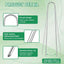 Grapas paisaje U galvanizadas 8 estacas 12pulg 15-100uds