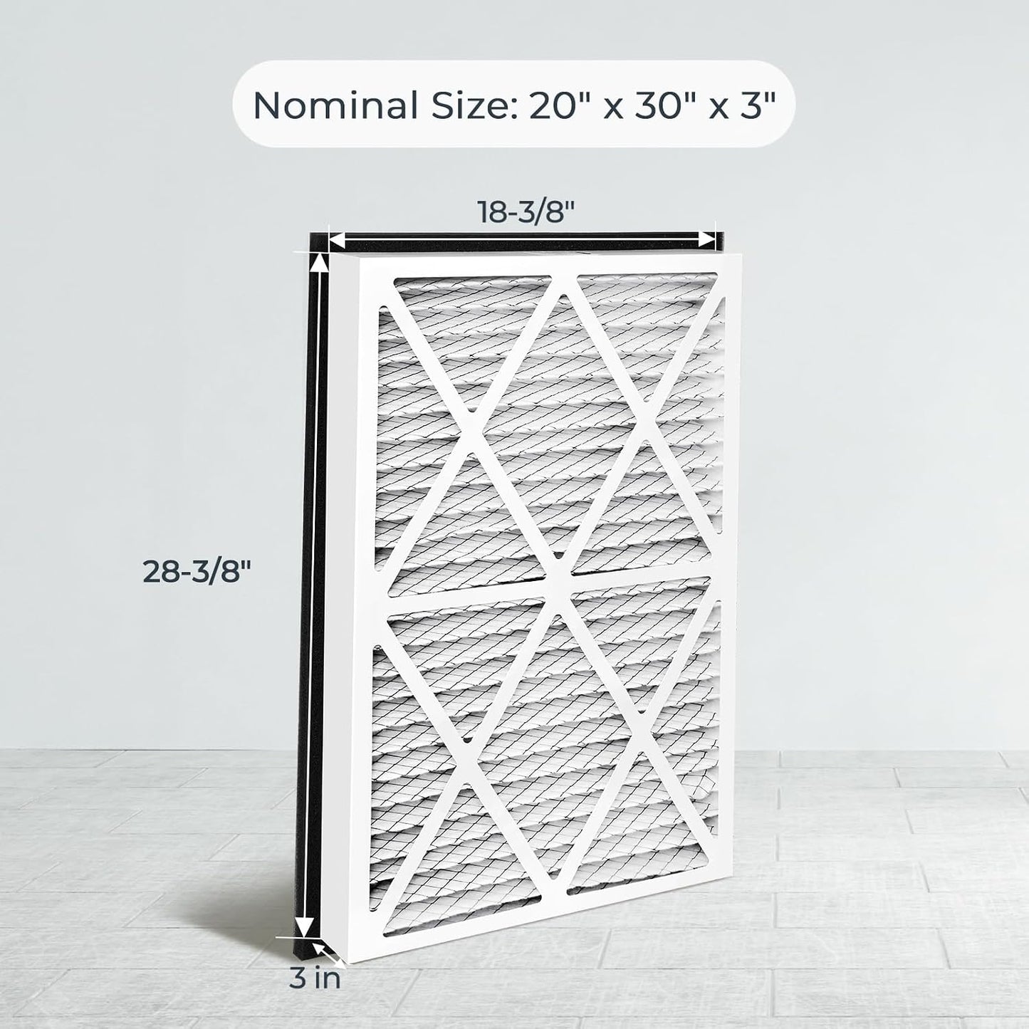 Filtro aire plisado MERV13 20x30x3 Zephyr VGF