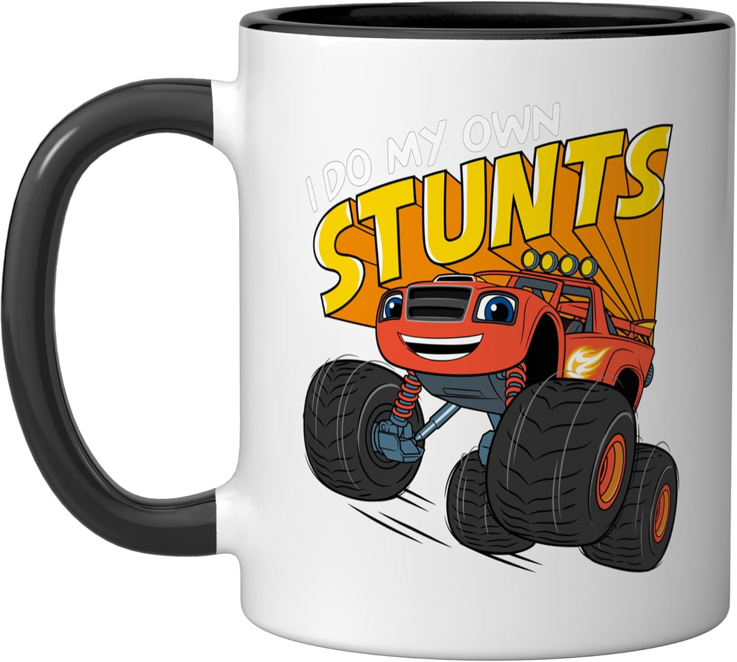 Taza cerámica Blaze & The Monster Machines negro/blanco