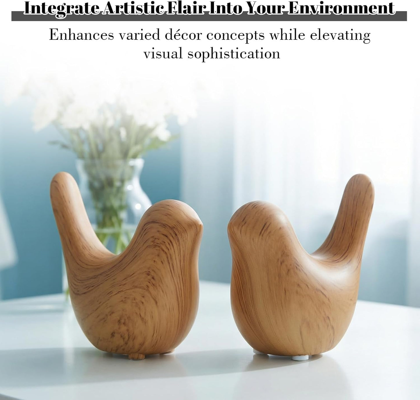 2 Pack Fundas Inodoro Cerámica Estilo Madera Accesorio Baño