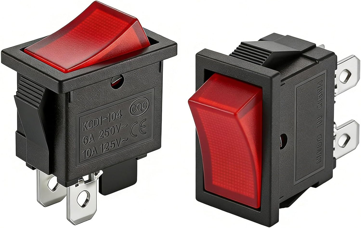 Interruptor basculante iluminado para calentador Bunn GR GRX BX paquete 2