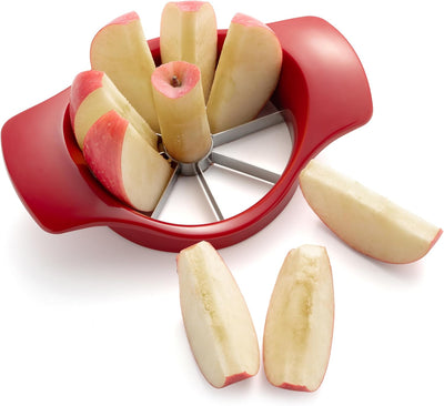 Cortador y descorazonador de manzanas de acero inoxidable
