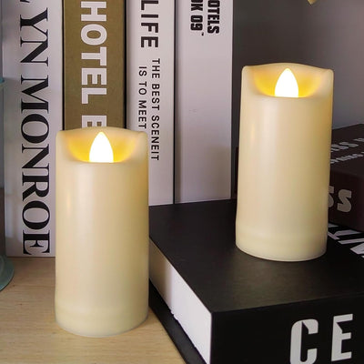 Velas LED plástico parpadeantes temporizador para bodas y fiestas