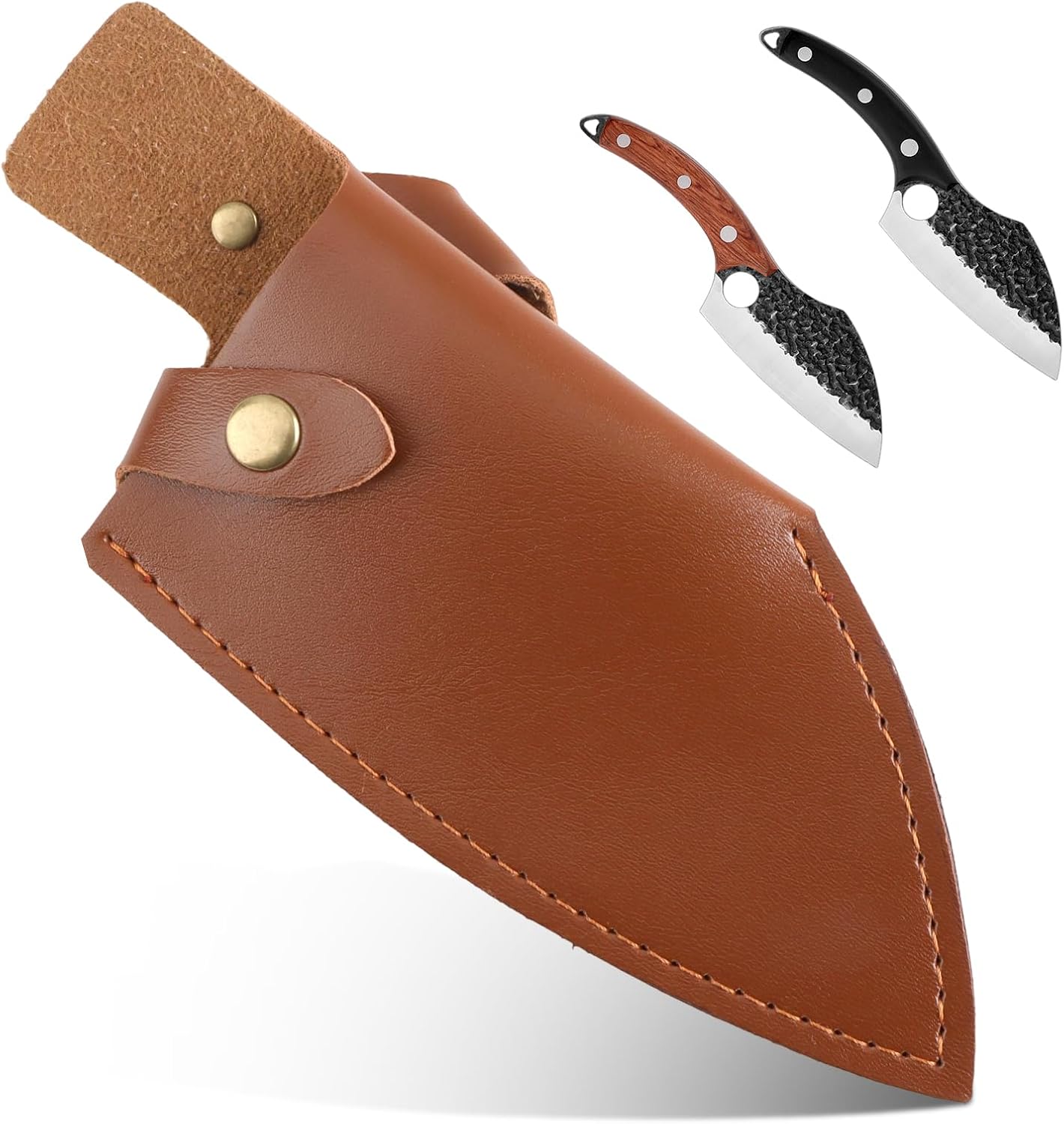 Funda cuero sintético para cuchillos japoneses profesionales