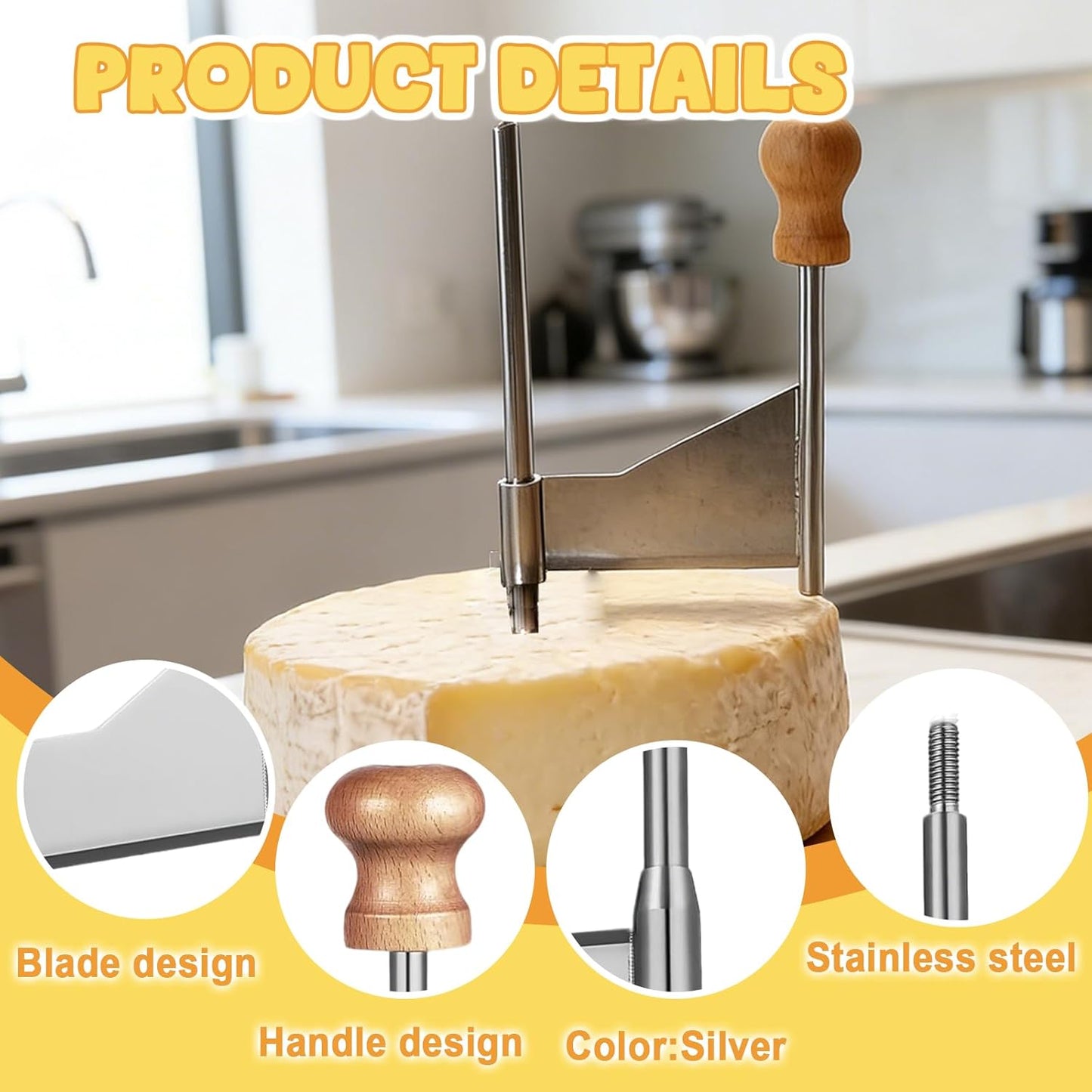 Rizador queso acero inox para cafeterías y hogar