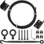 Kit puerta antihundimiento cable acero inox T316 9ft