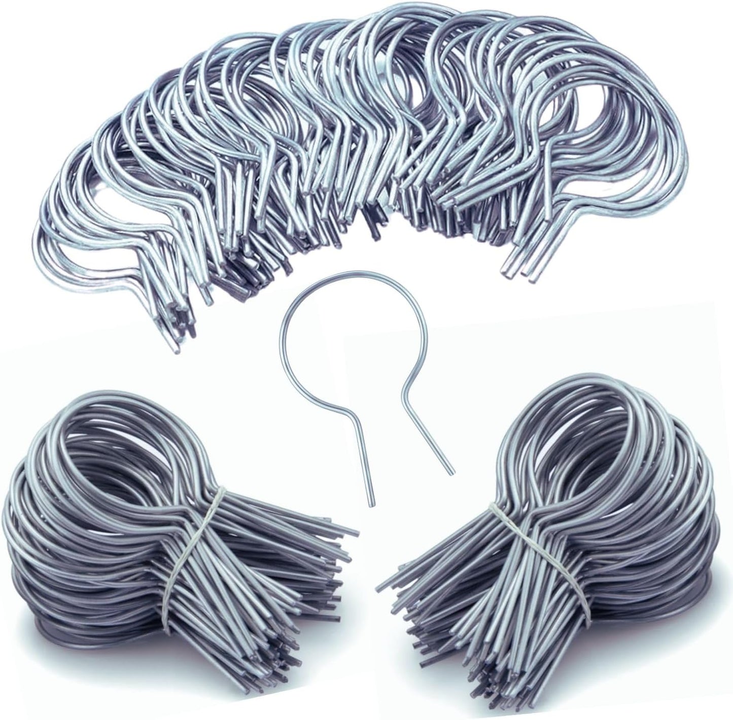 Pack 150 Bridas Acero Galvanizado 11 para Cercas