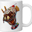 Taza Cerámica Retro Pop Art con Chocolate Caliente